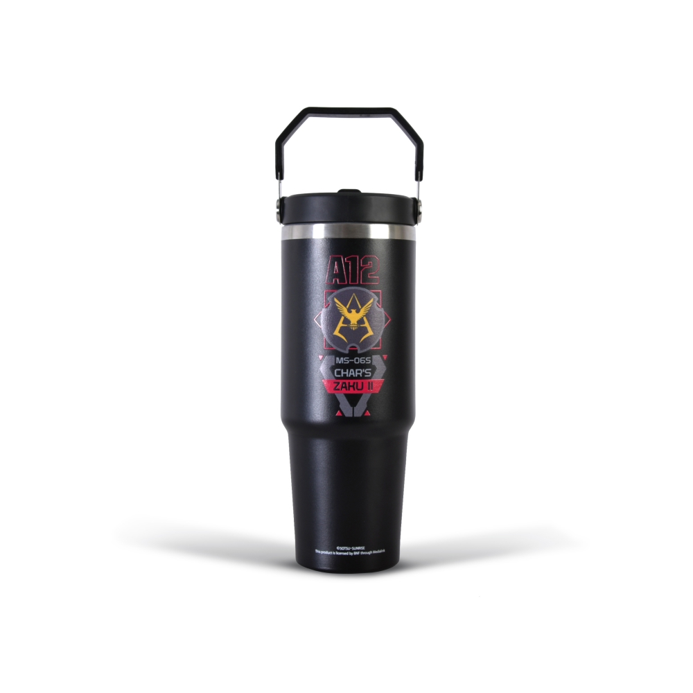 機動戰士鋼彈】MS-06S 夏亞專用薩克II 不鏽鋼保溫杯FXG357-01