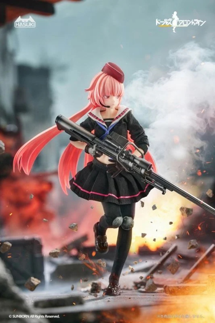 HASUKI 1/12 神貓跳動PA011 Pocketart系列NTW-20 少女前線可動完成品