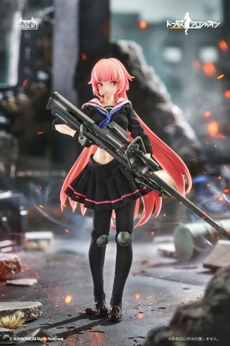HASUKI 1/12 神貓跳動PA011 Pocketart系列NTW-20 少女前線可動完成品