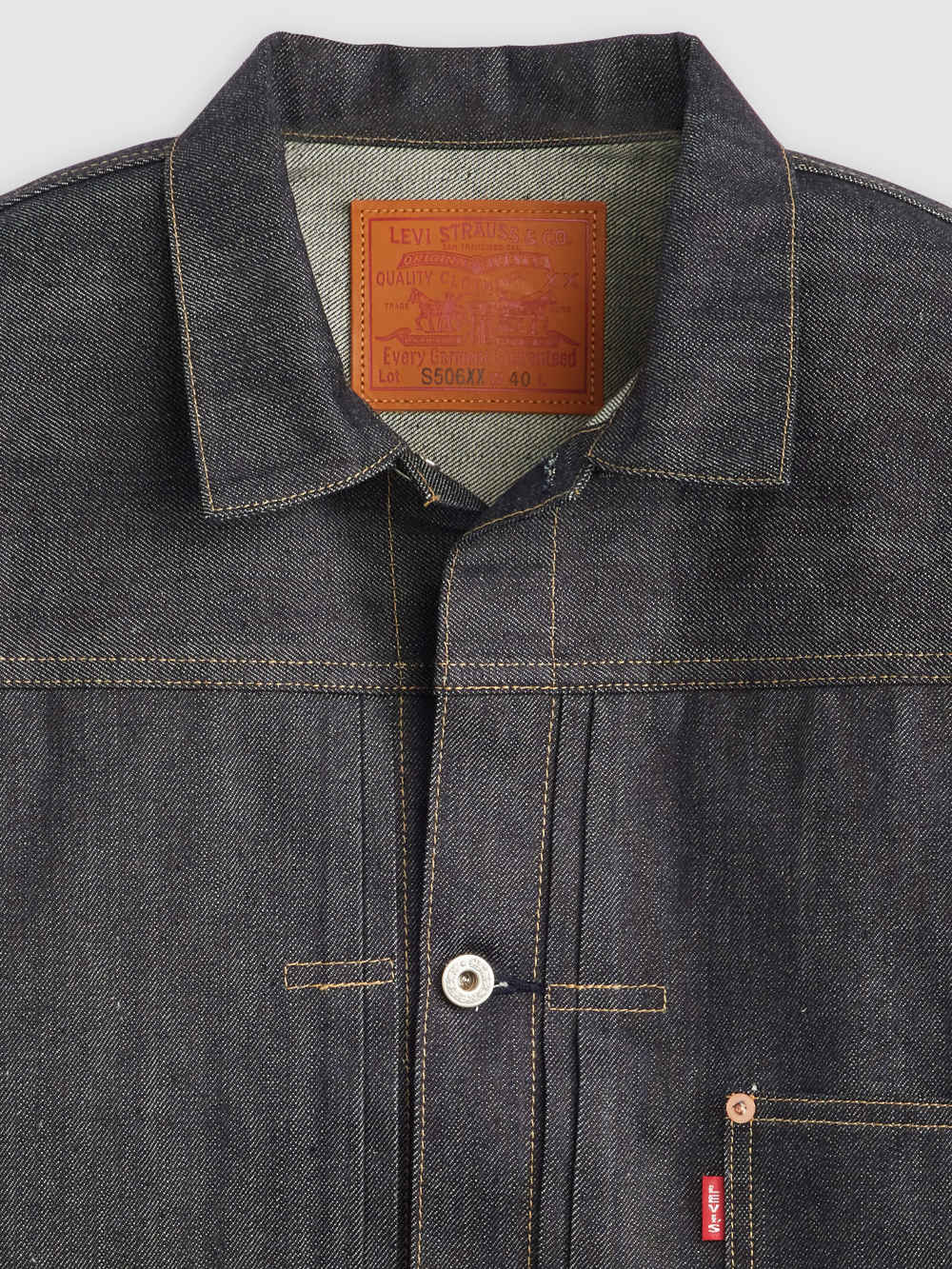 LEVI'S® VINTAGE CLOTHING WWII 1944's S506XX 二戰丹寧牛仔外套/ 原色