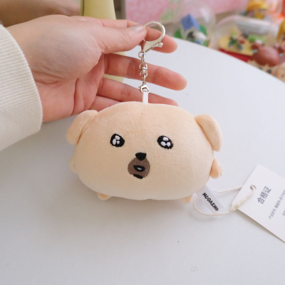 ·選物研究室·🇰🇷누댕이蘸醬狗♡｜圓滾滾糰子小狗絨毛吊飾Nudaeng