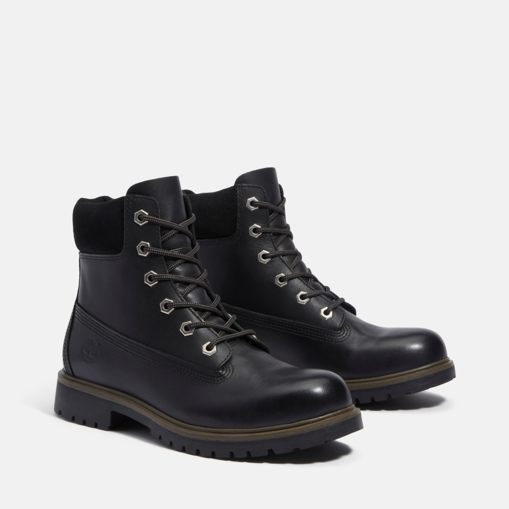 靴 Timberland black 25cm Timberland 女款黑色Timberland® 25輕量款防水6吋靴