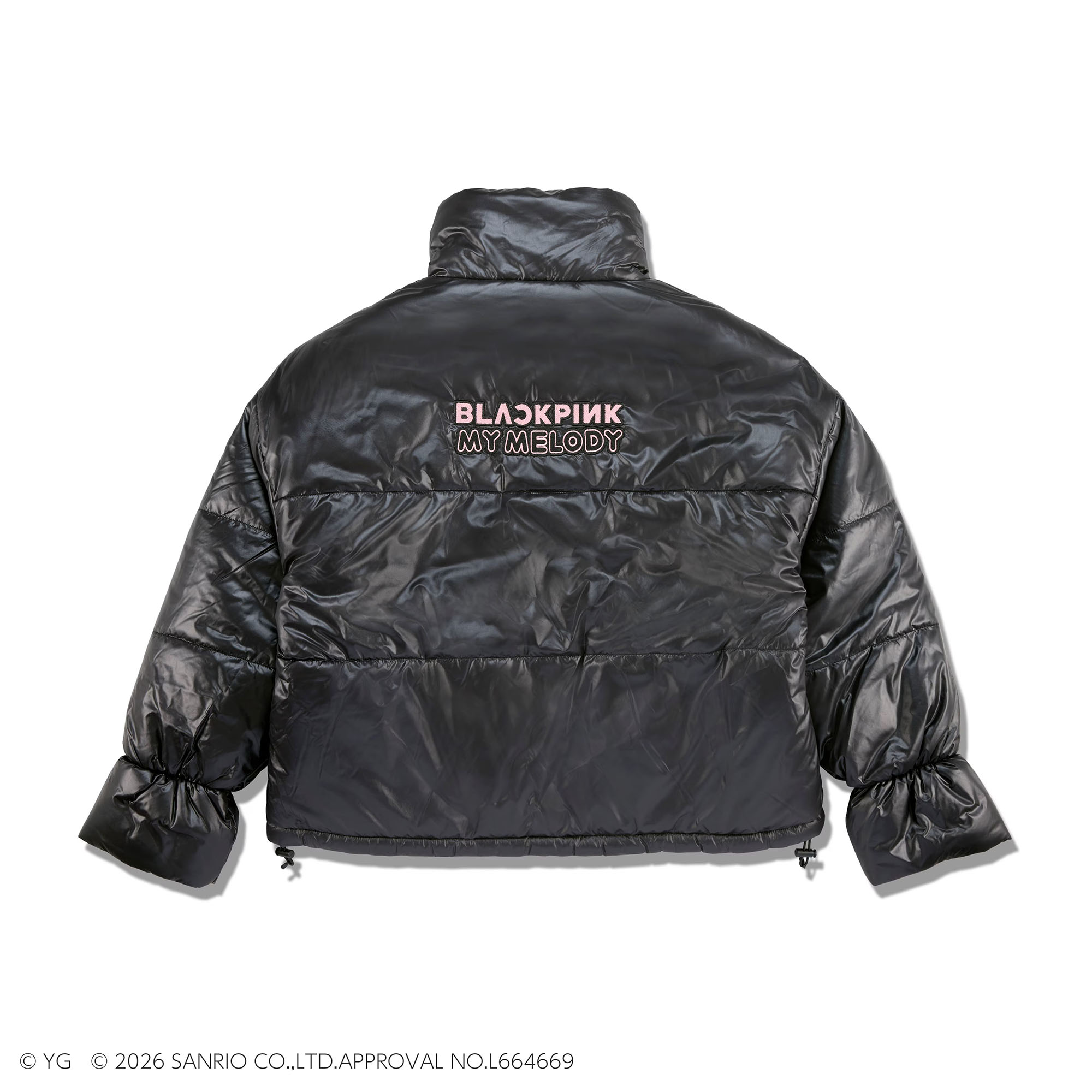 MERCHANDISE] BLACKPINK × My Melody (cropped puffer jacket