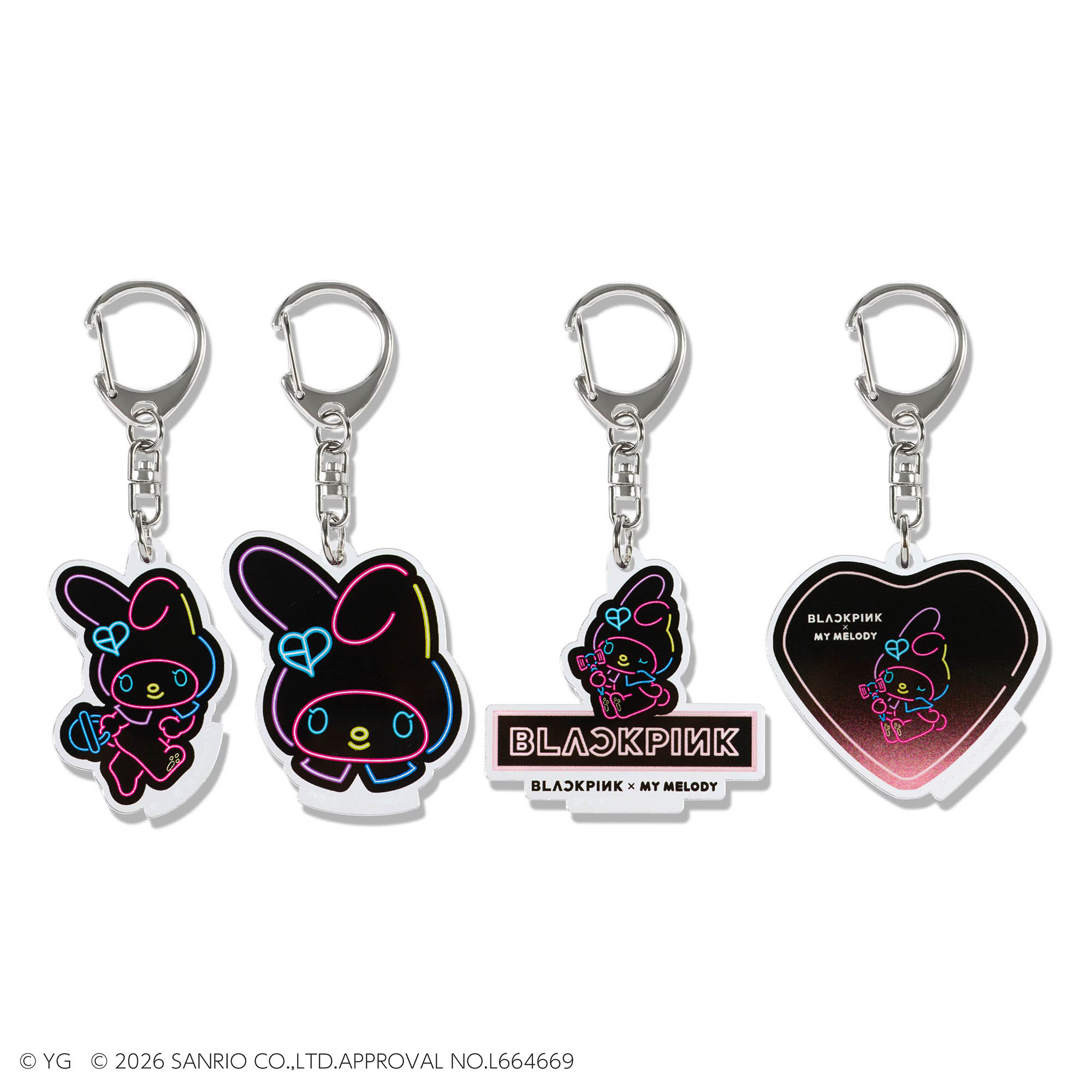 MERCHANDISE] BLACKPINK × My Melody (Acrylic keychain) | Popular