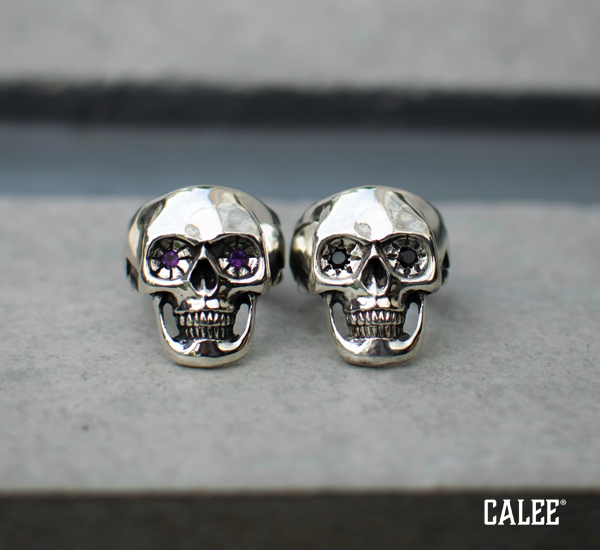 Calee X D.O.D Lucky Skull Ring骷髏寶石銀戒(兩色) | 熱銷推薦| GOODFORIT