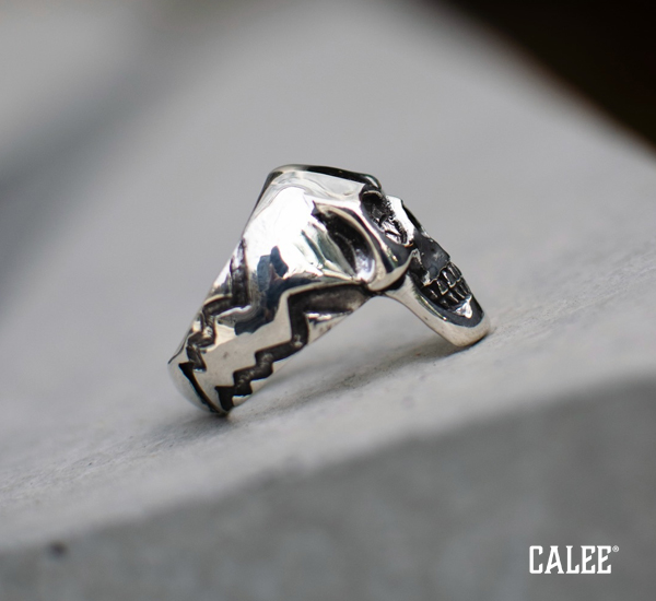Calee X D.O.D Lucky Skull Ring骷髏寶石銀戒(兩色) | 熱銷推薦| GOODFORIT