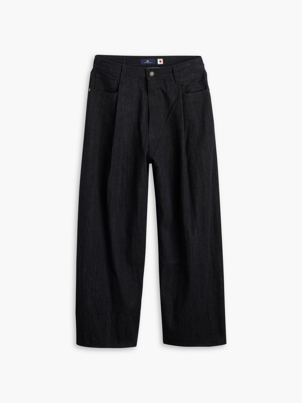 Levi's® BLUETAB™ Wide Pleat Crop 中腰前打折寬鬆牛仔褲/ MOJ日本面料