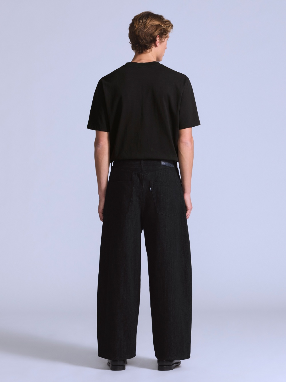 Levi's® BLUETAB™ Wide Pleat Crop 中腰前打折寬鬆牛仔褲/ MOJ日本面料