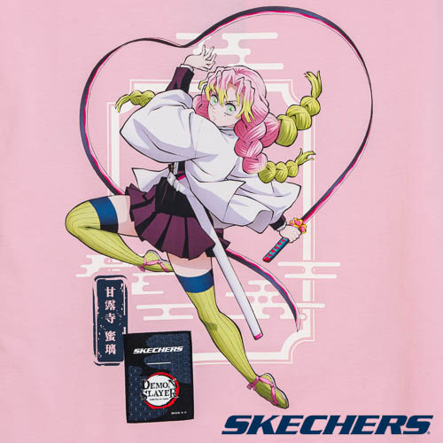 SKECHERS x 鬼滅之刃聯名_甘露寺蜜璃款(SL325U531-0093) | 熱銷推薦