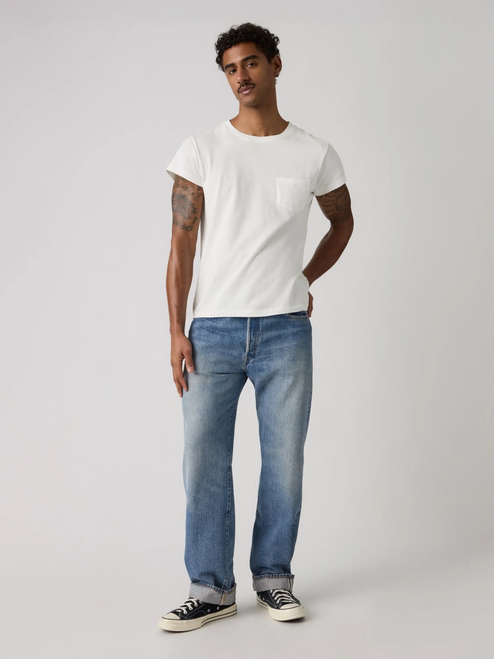 LEVI'S® VINTAGE CLOTHING 1955's 501®XX 赤耳丹寧牛仔褲/ LVC / 55501