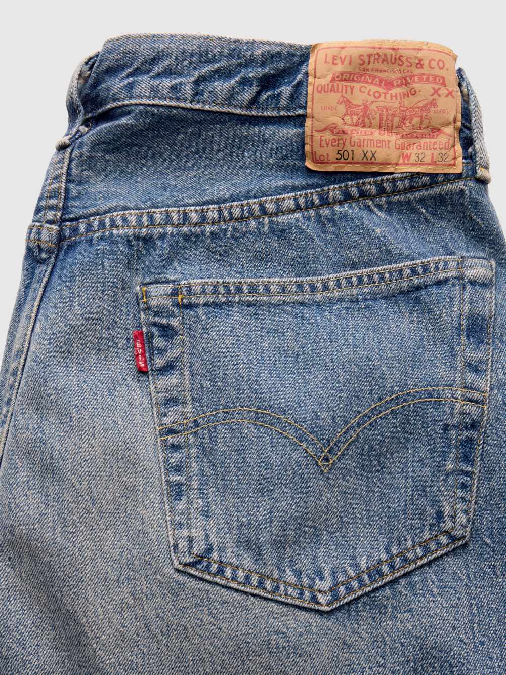 LEVI'S® VINTAGE CLOTHING 1955's 501®XX 赤耳丹寧牛仔褲/ LVC / 55501