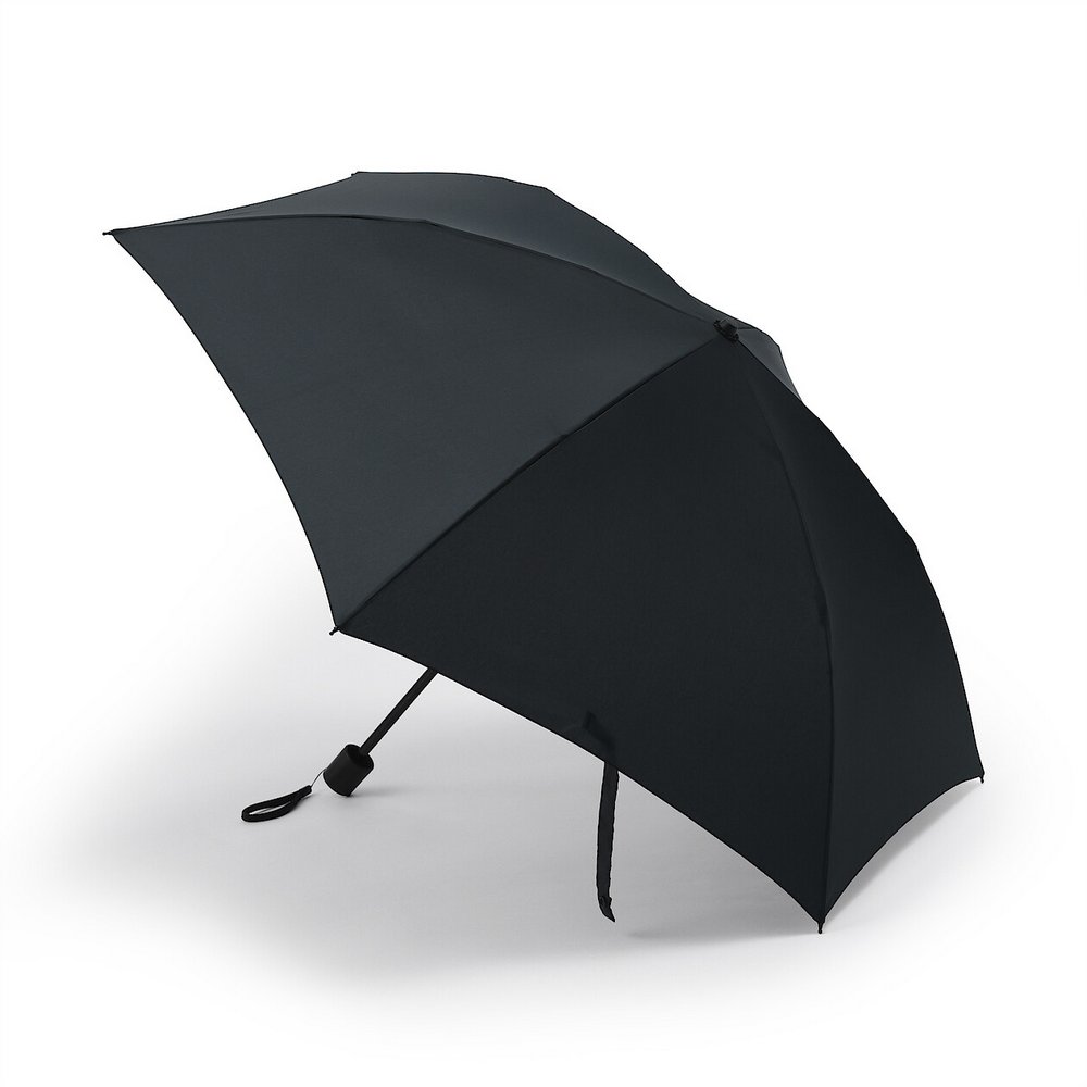 晴雨兩用兩種折疊式折傘黑色