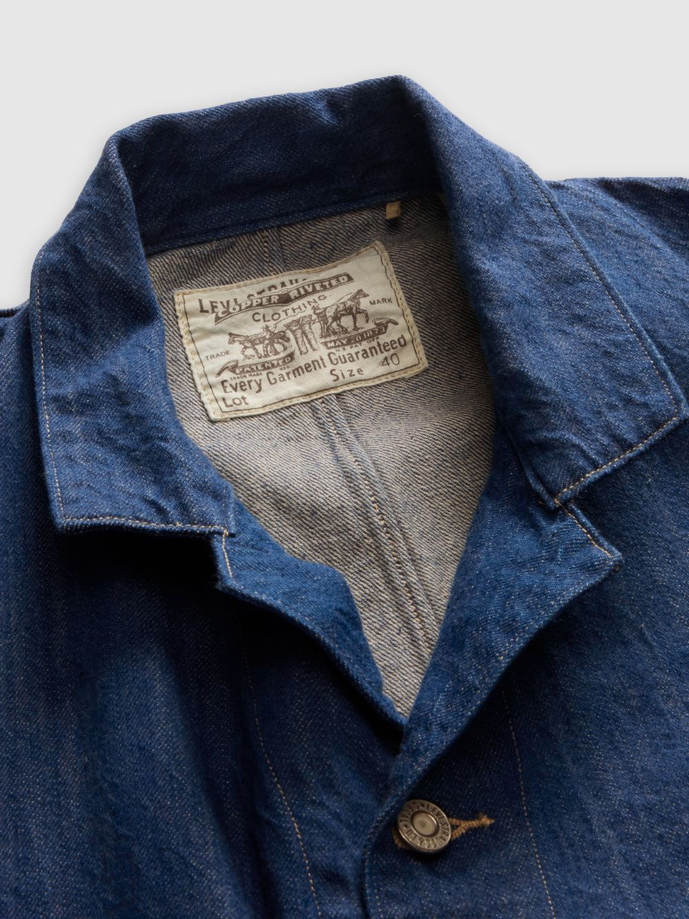 LEVI'S® VINTAGE CLOTHING 19th Sack Coat工裝外套/ Rinse原色/ LVC