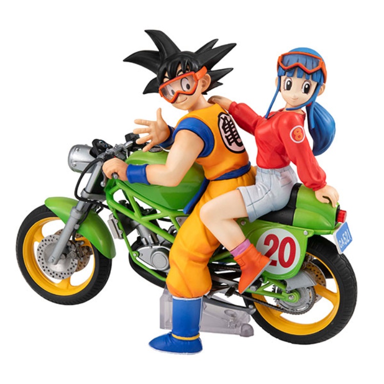 MEGAHOUSE Desktop Real McCoy 七龍珠Z 05 孫悟空＆琪琪限定復刻版PVC