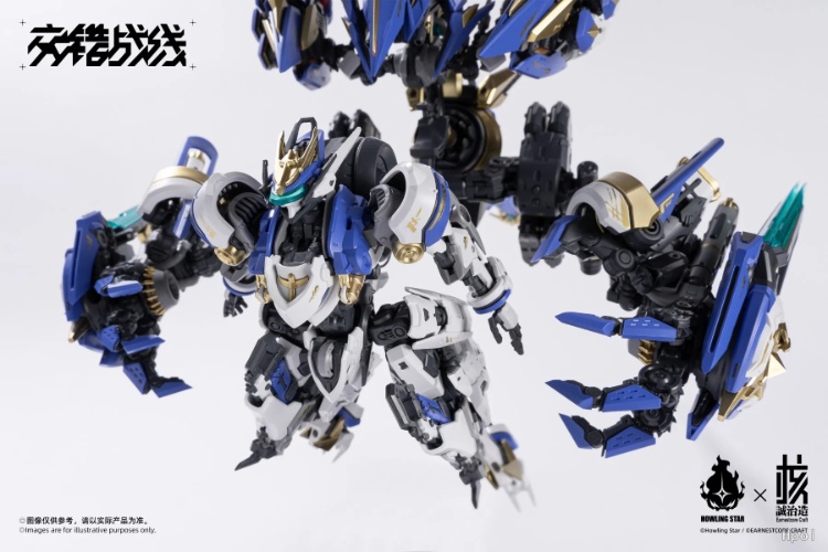 核誠治造x哮星Howling Star 交錯戰線機神科拉達COLADA 組裝模型