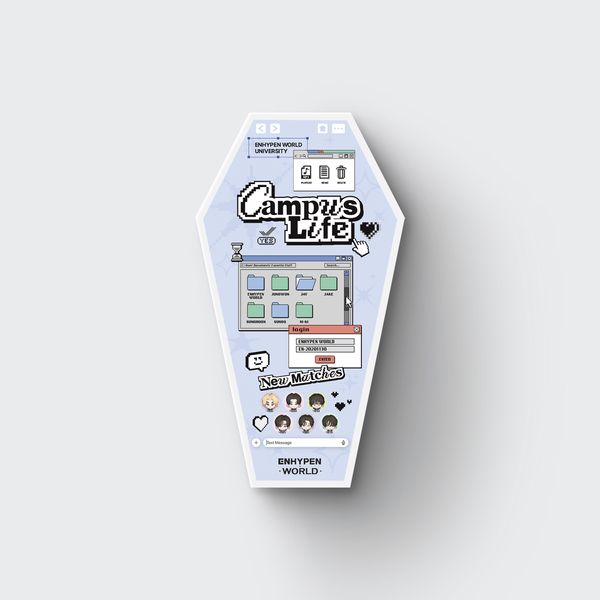 ENHYPEN - WORLD COUPON CARD COLLECTION (CAMPUS LIFE SPECIAL版
