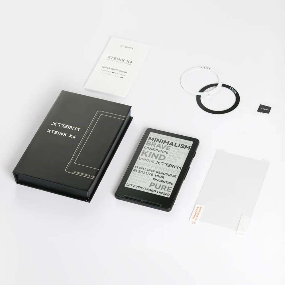 Xteink X4 黒 電子書閱讀器】閱星曈XTEINK X4 4.3 吋電子紙閱讀器