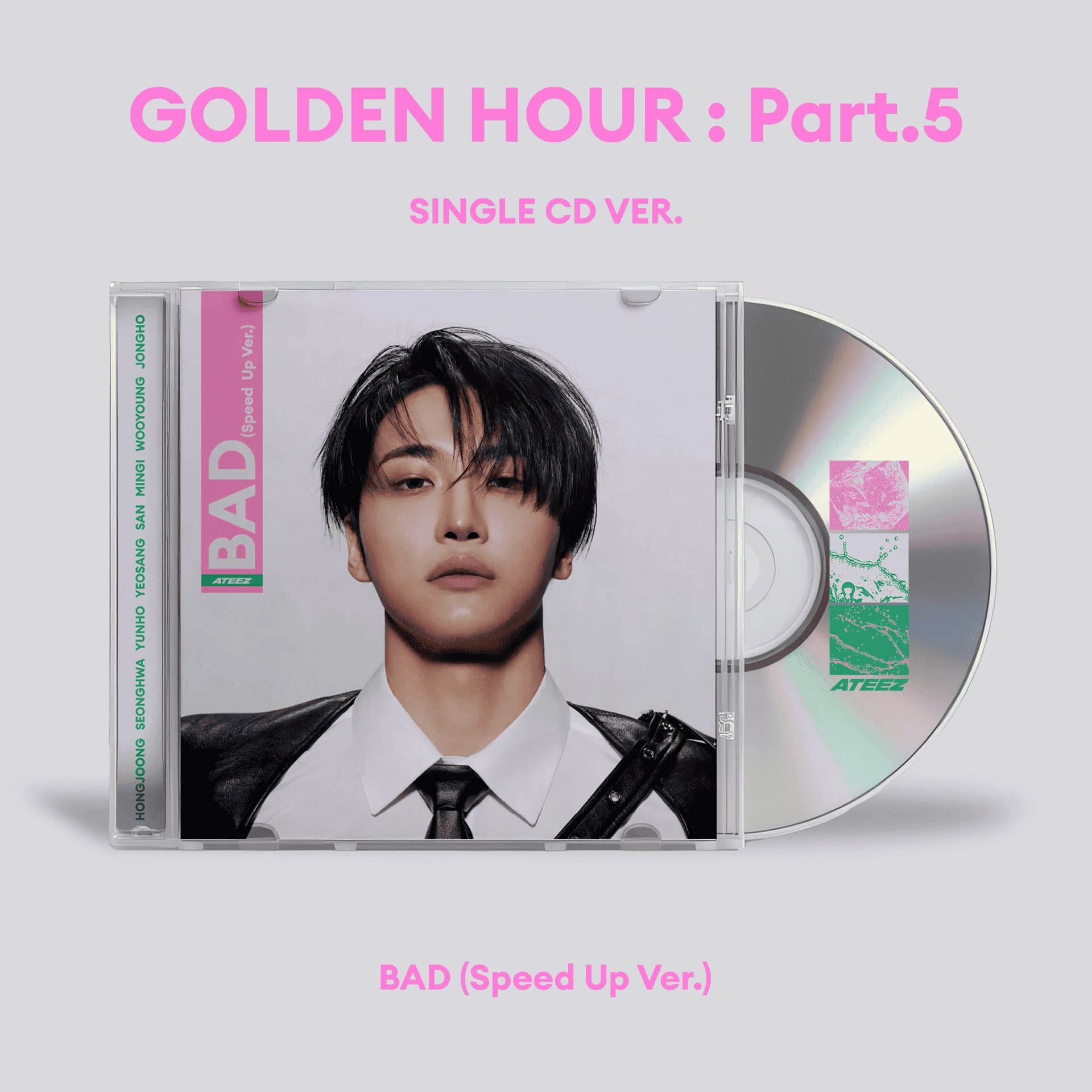 ATEEZ - BAD [GOLDEN HOUR : PART.5] (SINGLE CD) US IMPORT | Popular