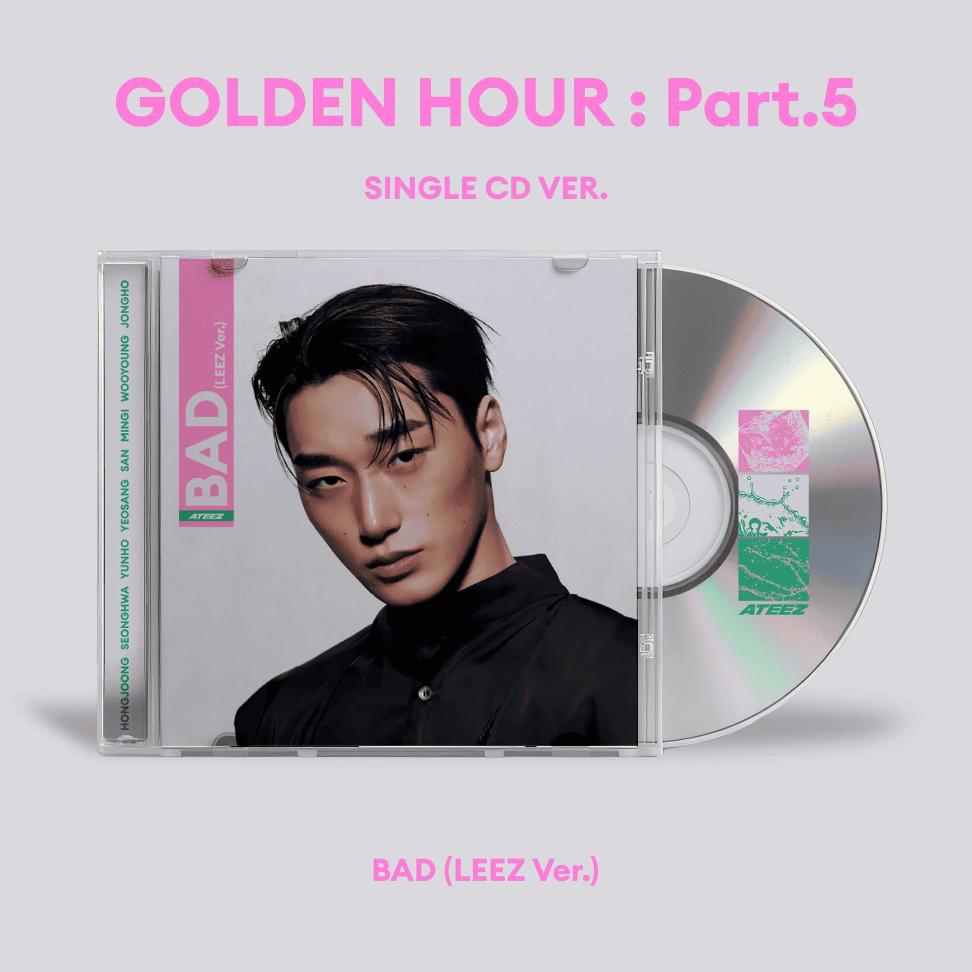 ATEEZ - BAD [GOLDEN HOUR : PART.5] (SINGLE CD) US IMPORT | Popular