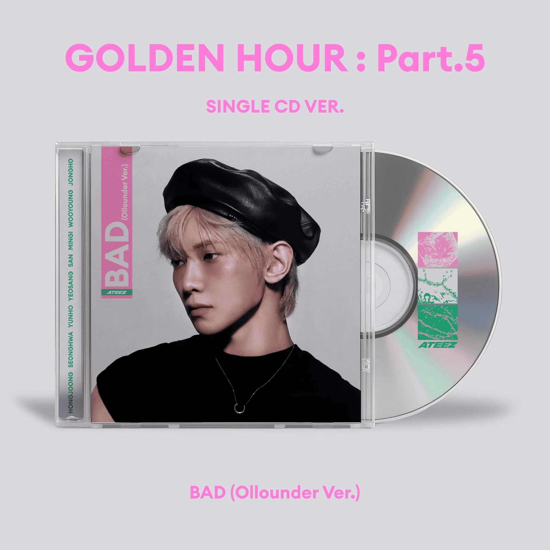 ATEEZ BAD US限定CD Golden Hour: Part.5 コンプ ATEEZ - BAD [GOLDEN HOUR : PART.5] (SINGLE CD) US IMPORT | Popular