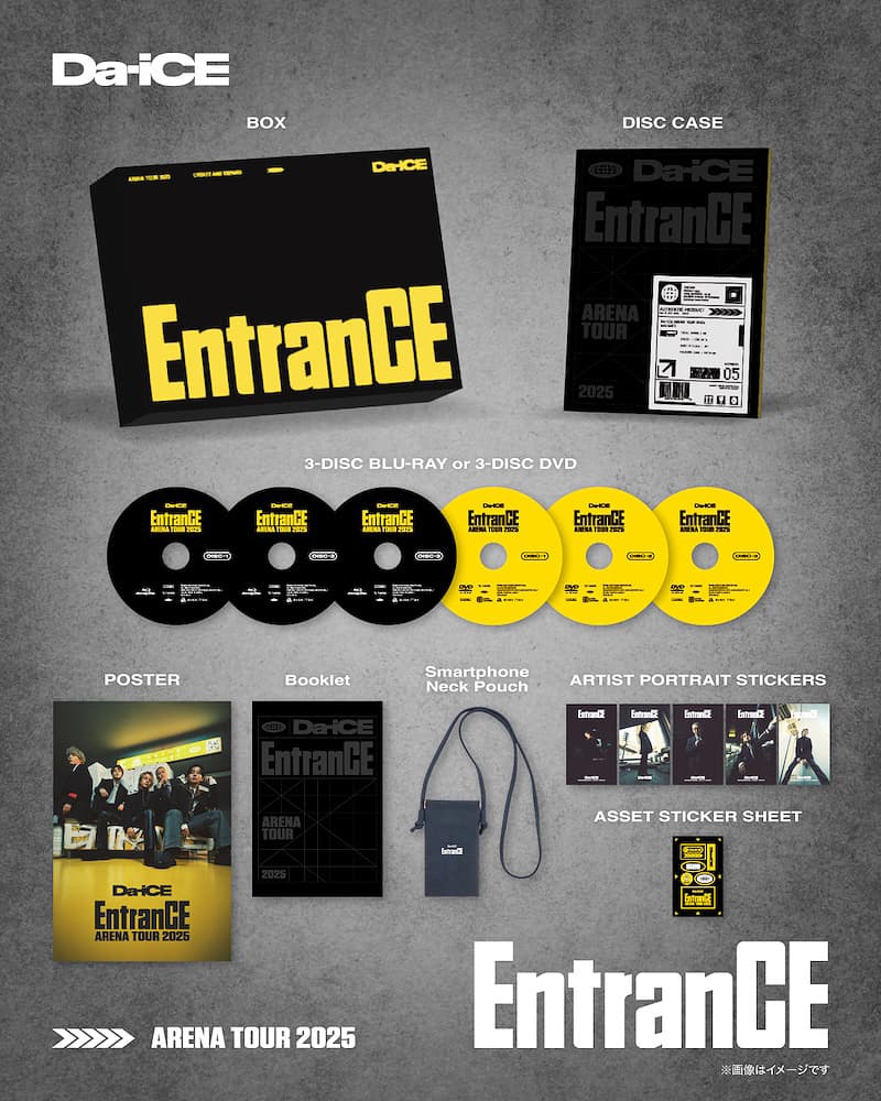 Da-iCE ARENA TOUR 2025 -EntranCE- (DELUXE EDITION) (LIMITED