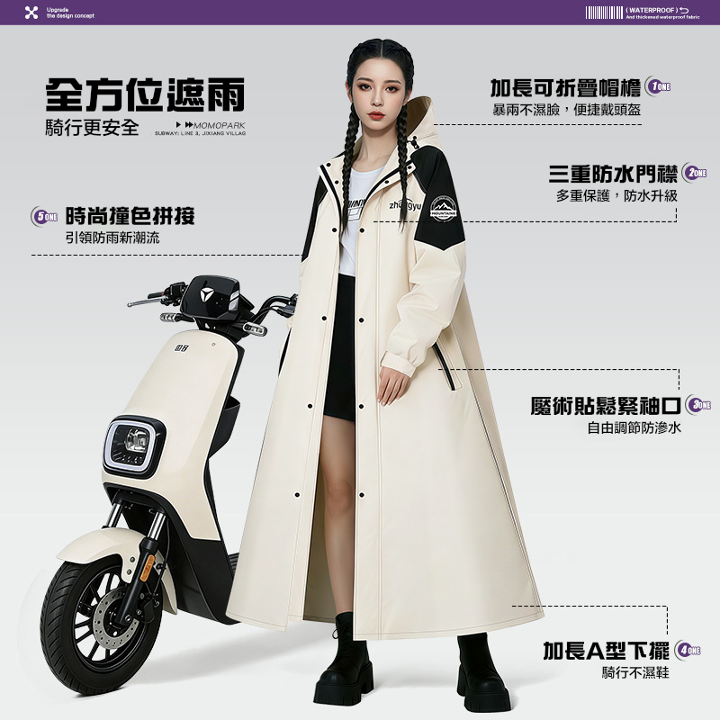 高CP值】專業通勤騎士ZY-1926 一件式雨衣| 熱銷推薦| GD佳德騎士俱樂部