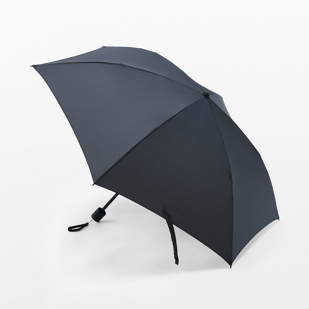 晴雨兩用兩種折疊式折傘深藍