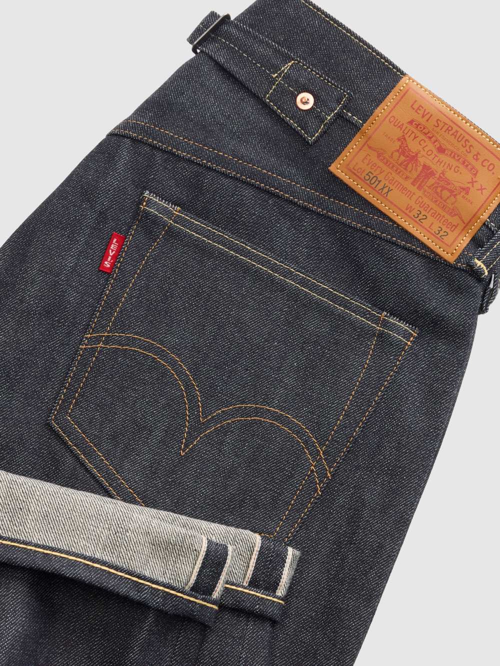 LEVI'S® VINTAGE CLOTHING 1942's 501®XX 原漿原布丹寧牛仔褲/ LVC