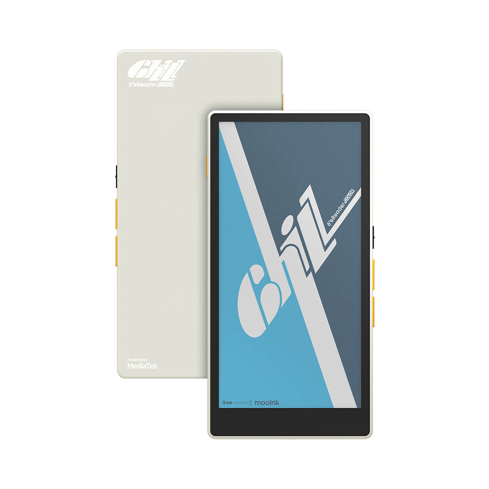 Readmoo 讀墨mooInk Chill 6.13 吋彩色電子書閱讀器- 迷月白
