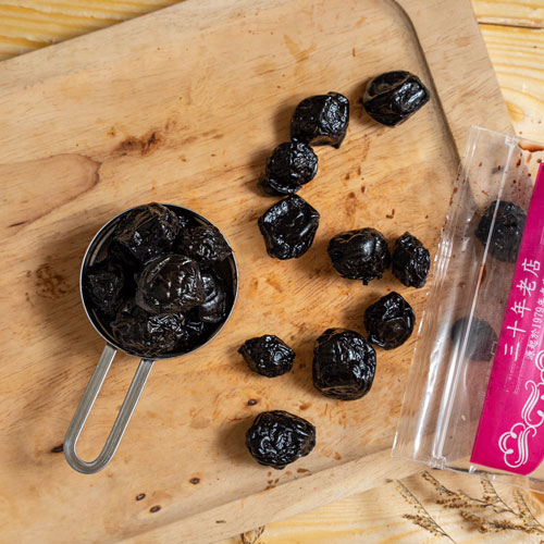 【譽展蜜餞】碳燻烏梅 600g/280元_3