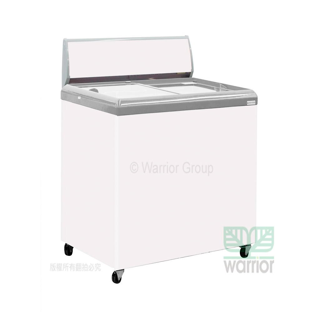 Hiron海容2尺7 平面玻璃推拉冷凍櫃(HSD-258)- warrior樺利生活家電館