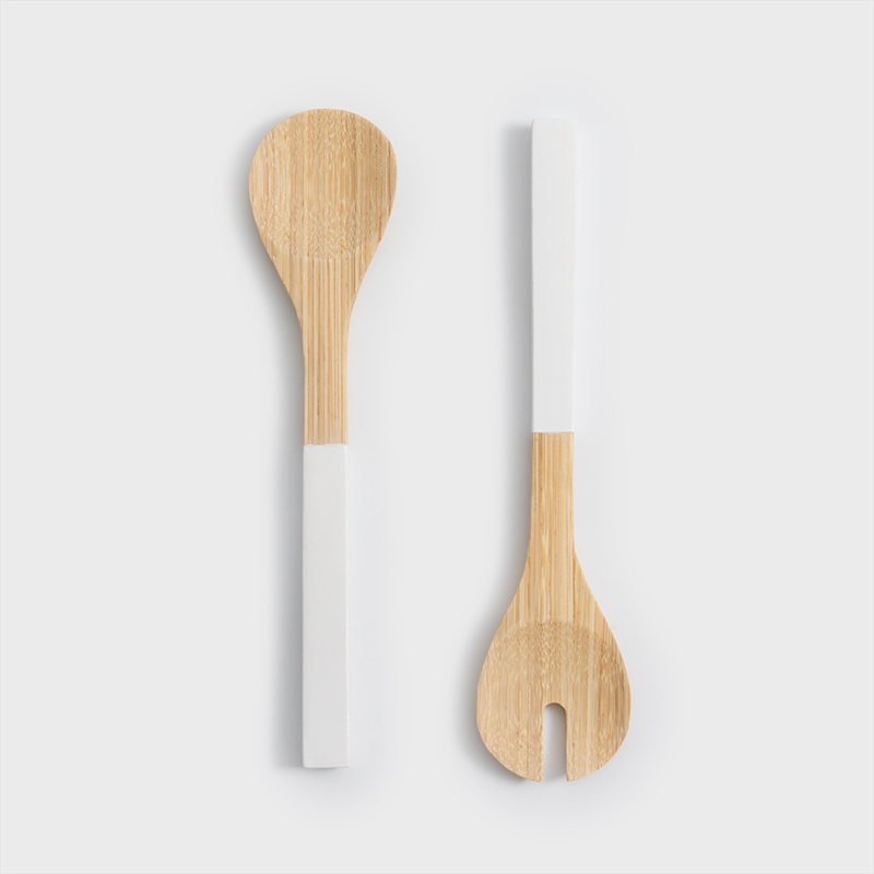 清新南洋 29cm 手工竹杓組｜象牙白_0