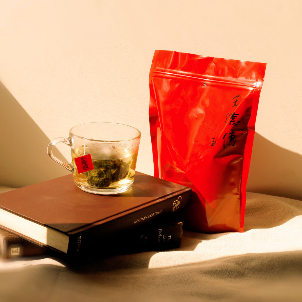 凍頂烏龍三角立體茶包30入-王德傳