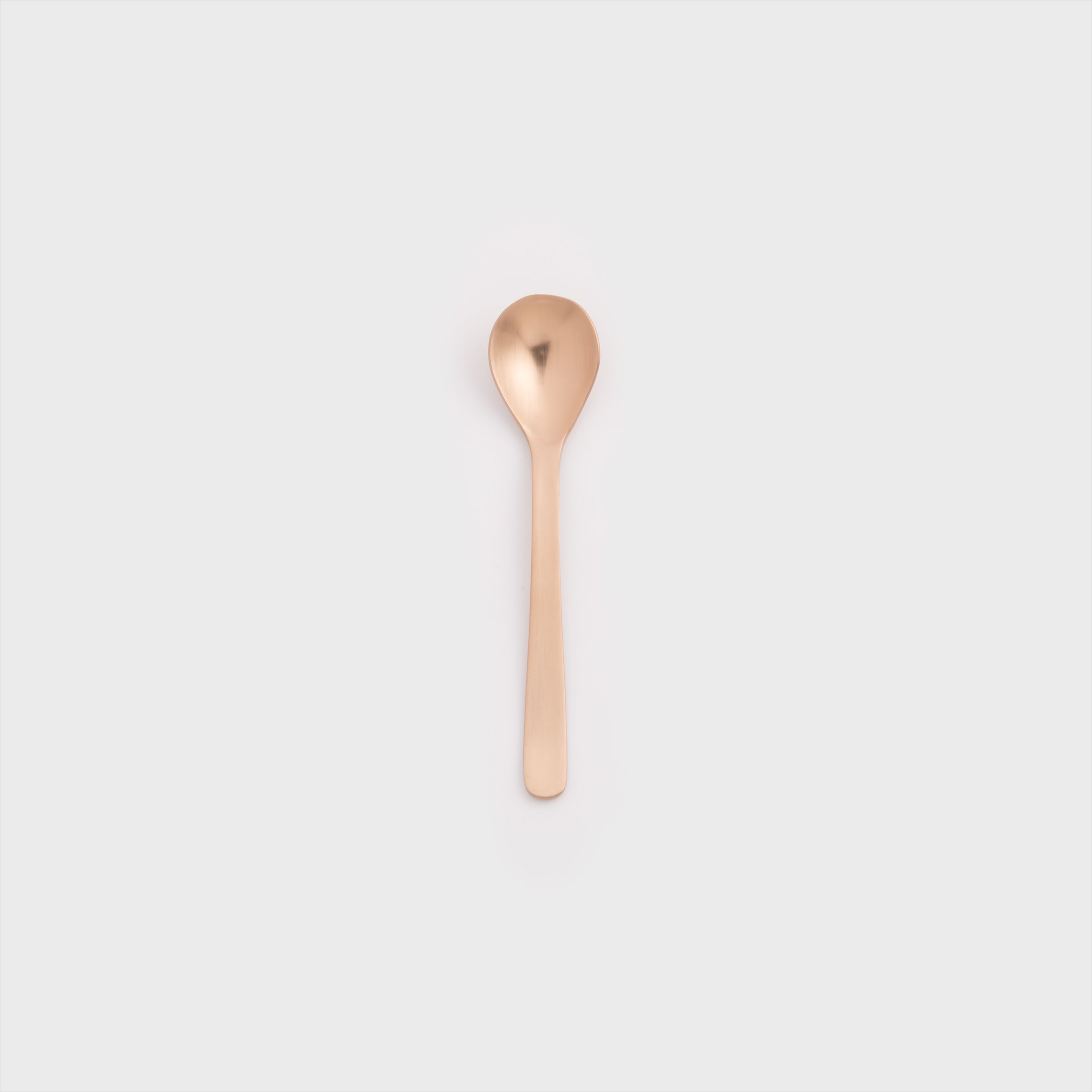 日式 極簡樸風 12.5cm 不銹鋼小匙│玫瑰金│單品_0