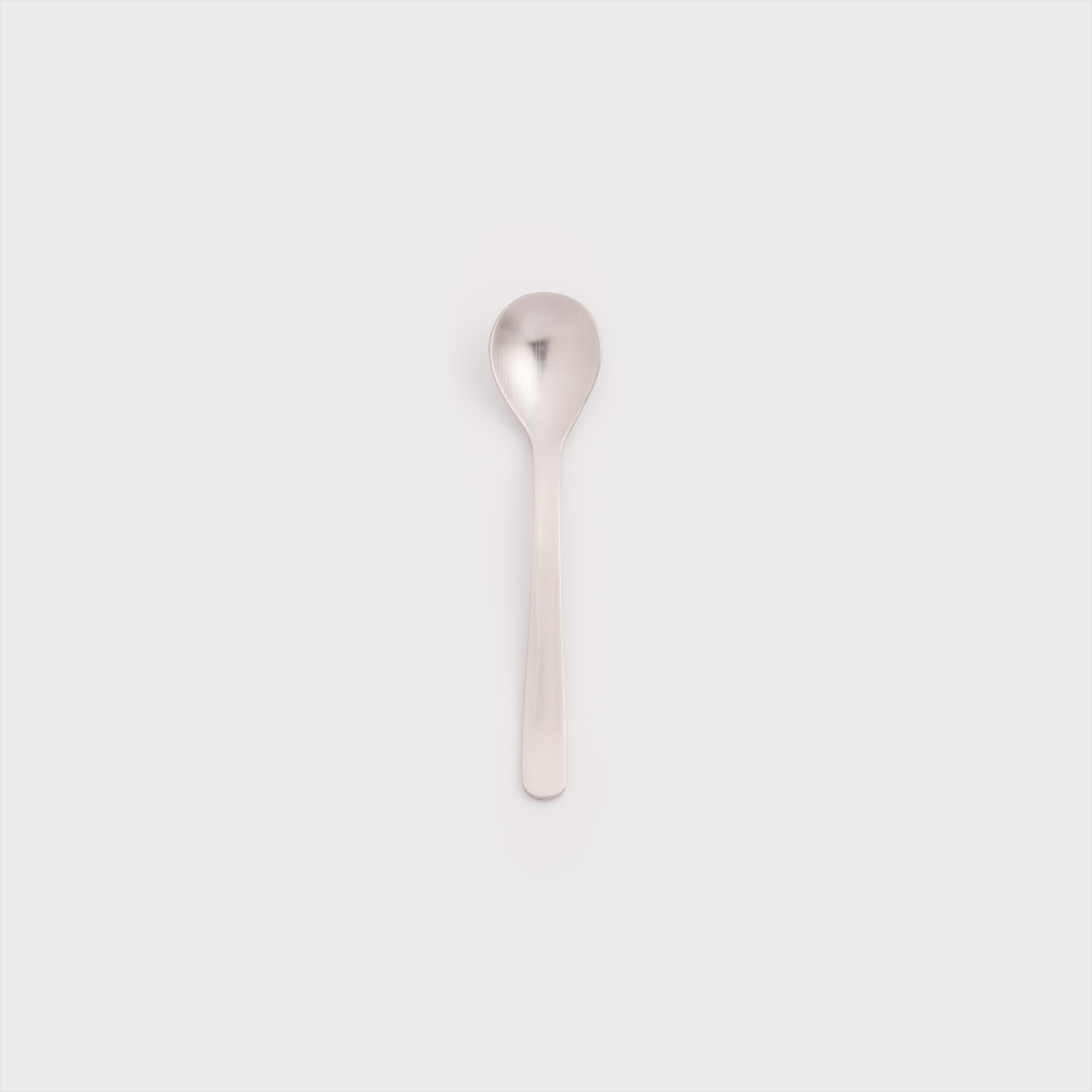日式 極簡樸風  12.5cm 不銹鋼小匙│霧銀│單品_0