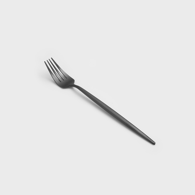 葡式 設計風潮 22.4cm 不銹鋼主餐叉│霧黑│單品_1