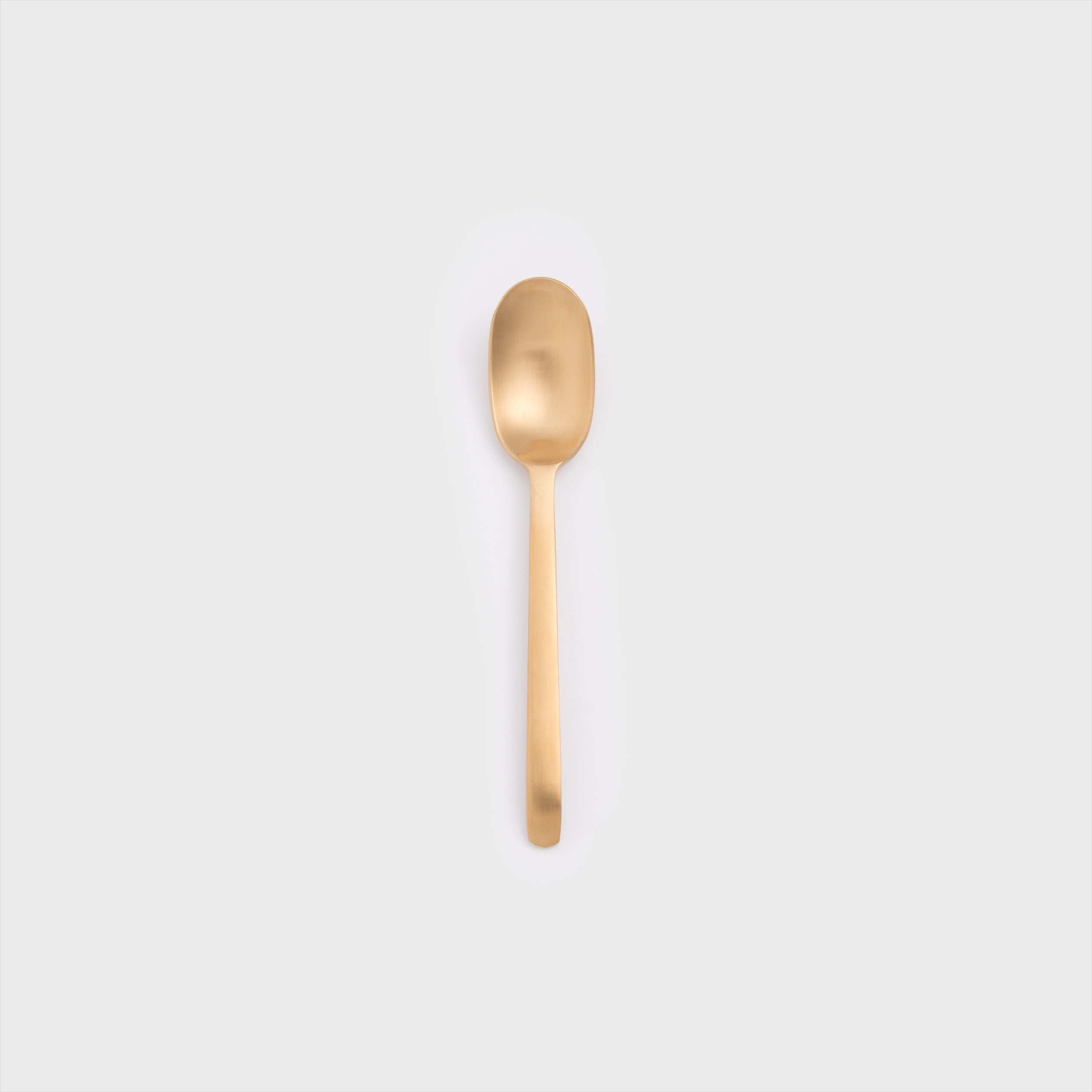 歐式 簡約潮流 20.1cm 不銹鋼主餐匙│霧金│單品_0
