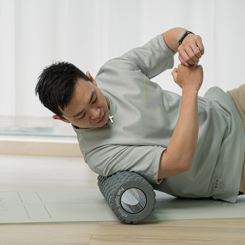 突點深層按摩滾筒｜台灣製｜高硬度｜防肌肉筋膜痛症候群