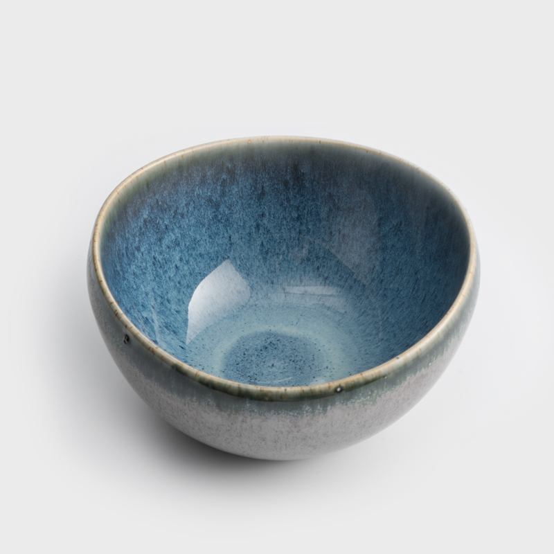 日式 紺青貓眼 13.2cm 陶瓷圓碗│單品_0