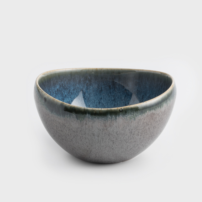 日式 紺青貓眼 13.2cm 陶瓷圓碗│單品_1