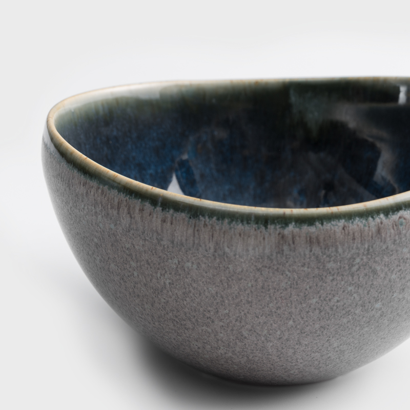 日式 紺青貓眼 13.2cm 陶瓷圓碗│單品_2