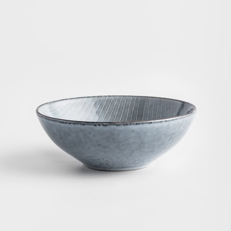 日式 青玄手作 16cm 陶瓷圓碗｜單品_1
