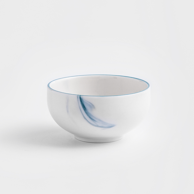 歐式 時尚大理石雲紋 11cm 釉下彩西式陶瓷碗｜單品_1