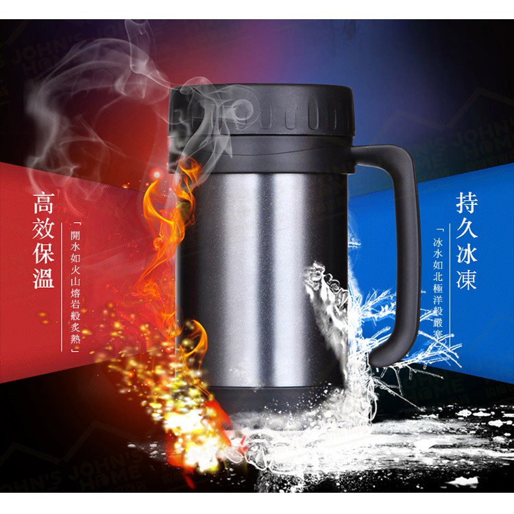 304不鏽鋼真空雙層保溫杯 500ml 長效保溫12小時 保溫壺 保溫瓶 保熱杯 保冷杯【ZF0404】《約翰家庭百貨_4