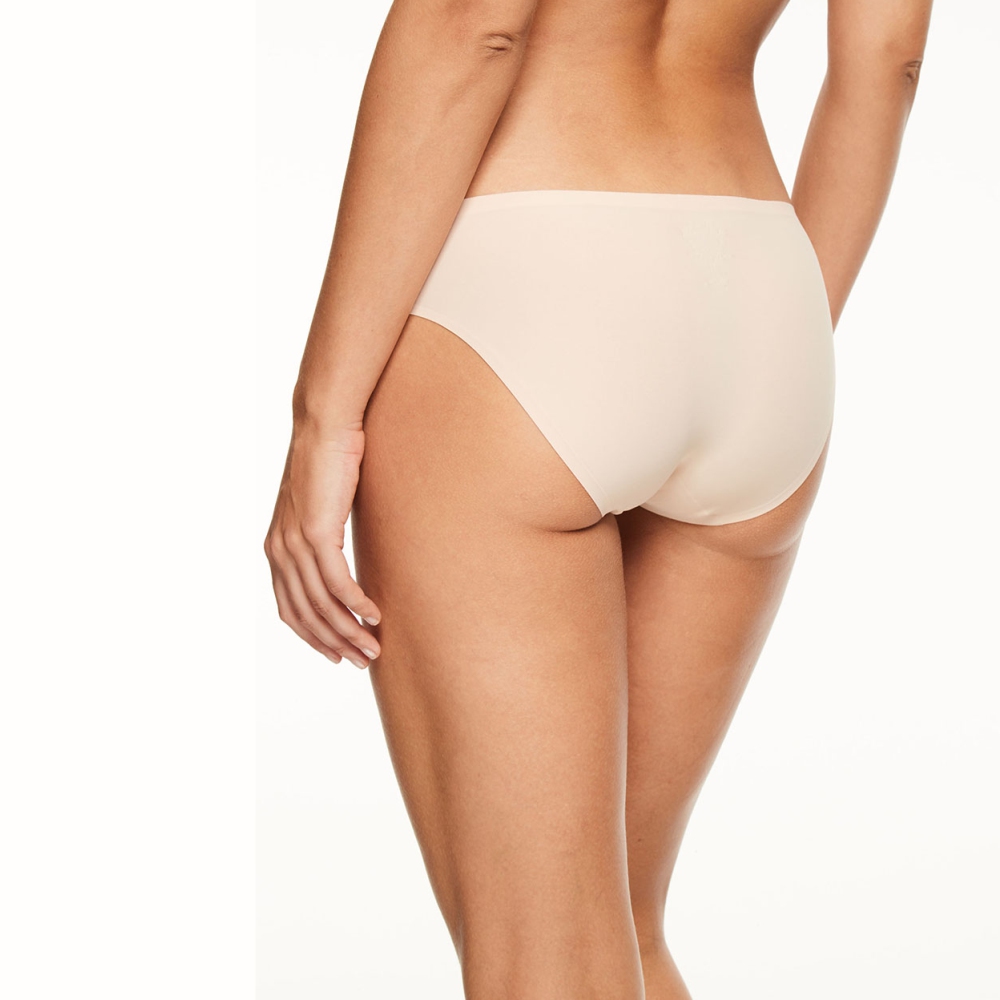 【Chantelle Lab】透氣涼感無痕低腰三角內褲>粉膚色(26430_01N)【Soft Stretch】_1