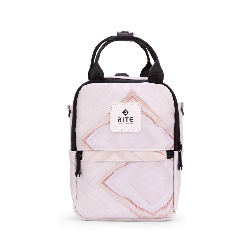RITE V3露可小包 小後背包－大理石淺｜抗菌版 多種背法_1