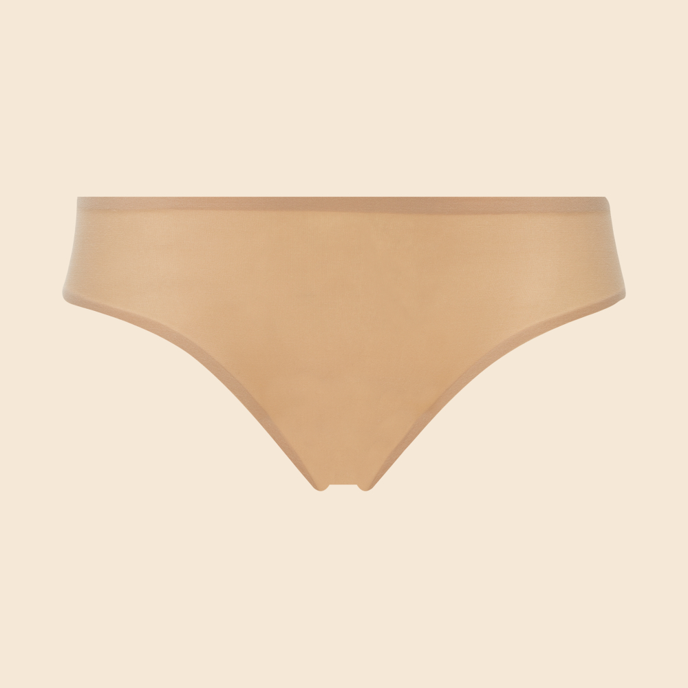 【Chantelle Lab】透氣涼感V領無痕內衣>XS-XXL>膚色(16A10_0WU)【Soft Stretch】_3