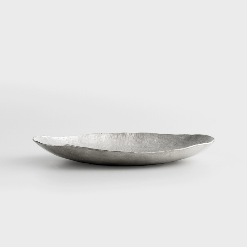 職人 錘目工藝 15.5cm 錫器淺盤｜放射｜單品_3