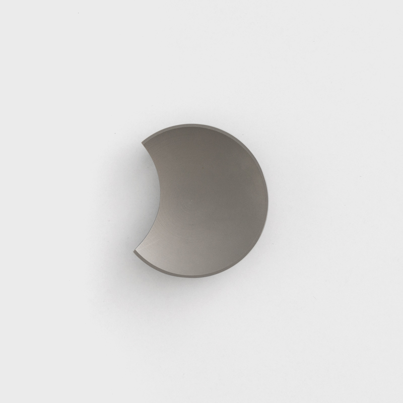 歐式 漸盈凹月 3.5cm 金屬筷架│銀│單品_0