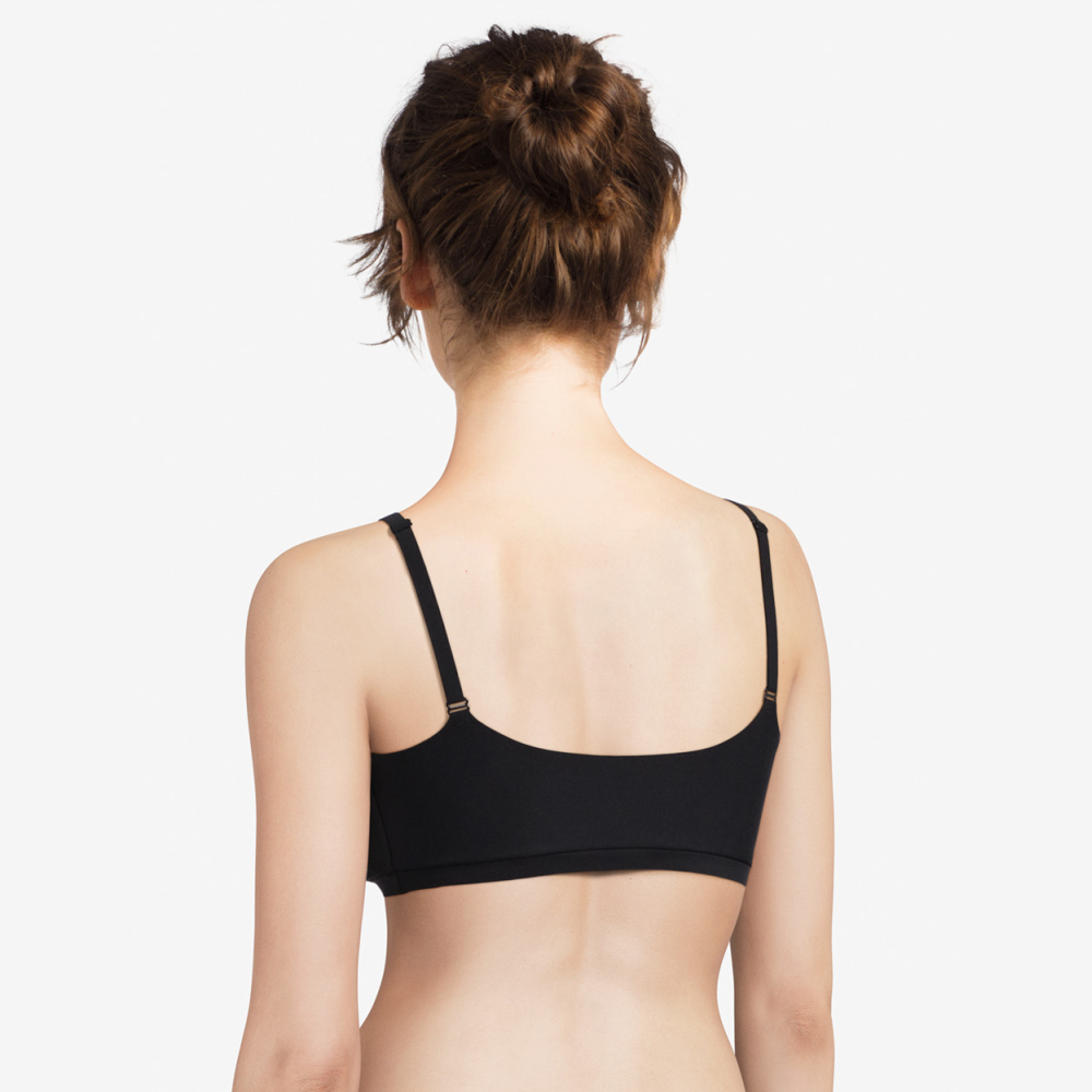 【Chantelle Lab】透氣涼感U領無痕內衣>XS-XXL>黑色(16A20_011)【Soft Stretch】_2